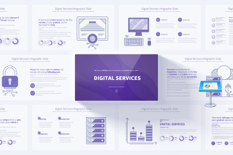 Digital Services Keynote Infographics Slides